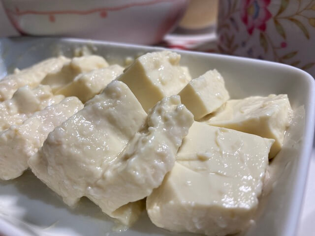 豆腐の塩麹漬け
