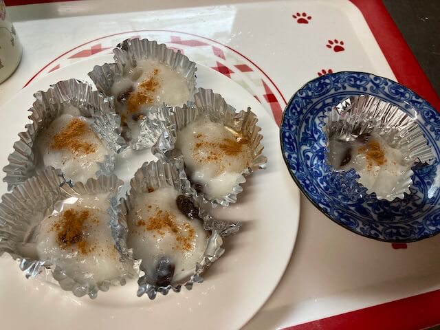 わらび餅が美味しい