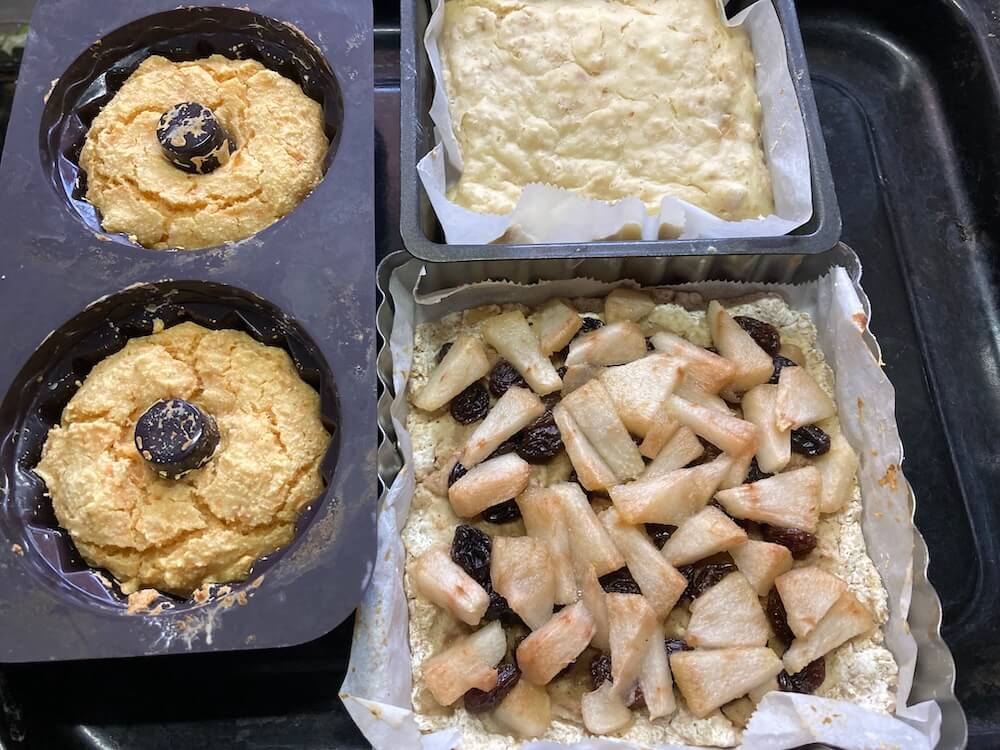 今日のヘルシーケーキ