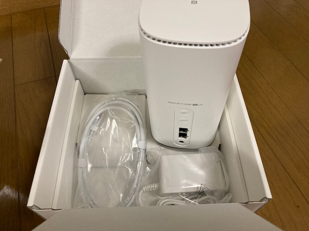 Broad Wimax の据え置き型ホームタイプ