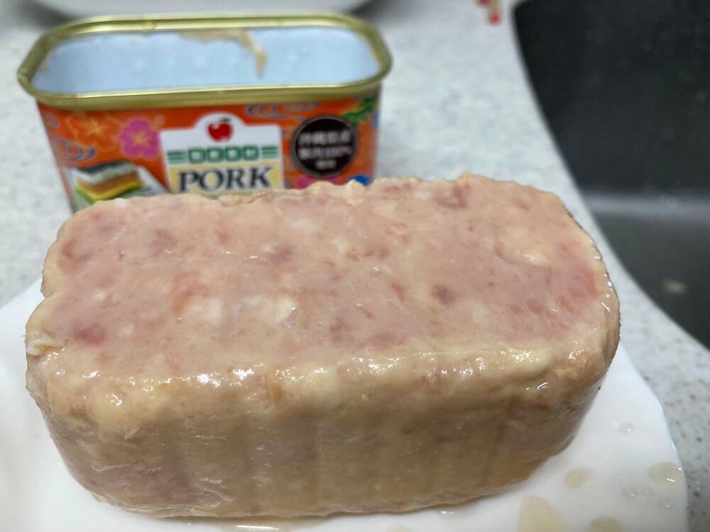 コープ沖縄のポークの中身