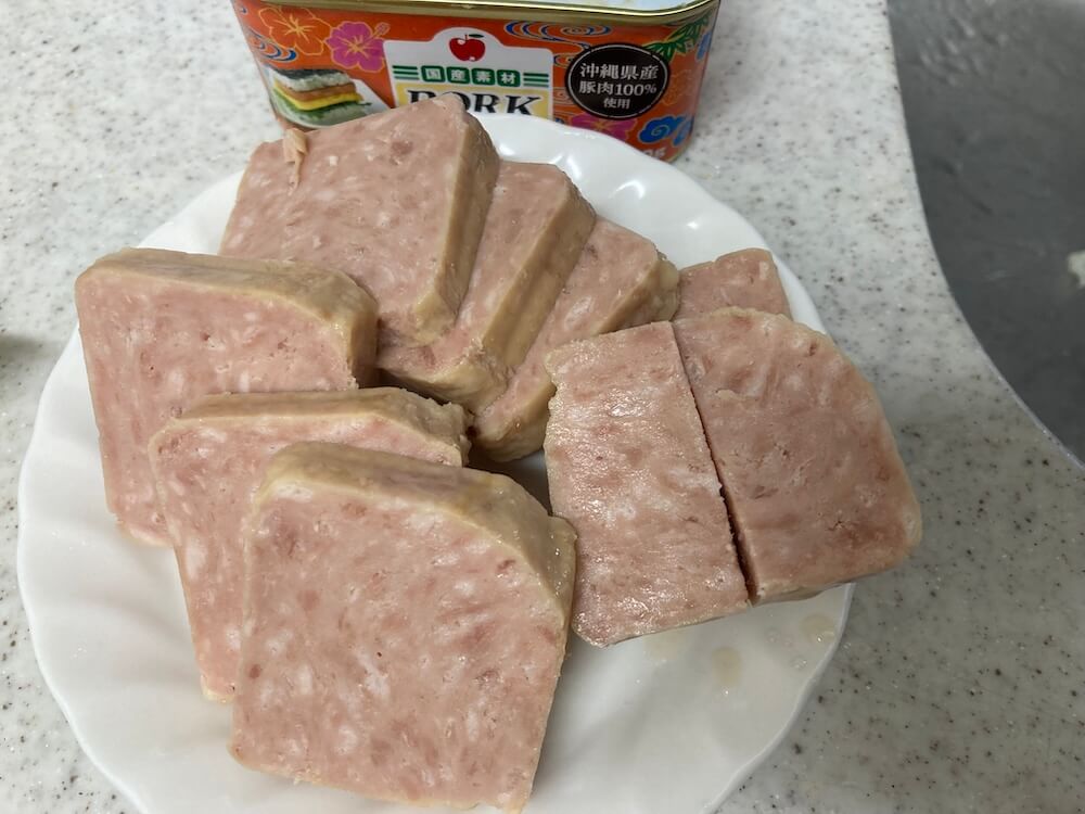 カットしたポーク