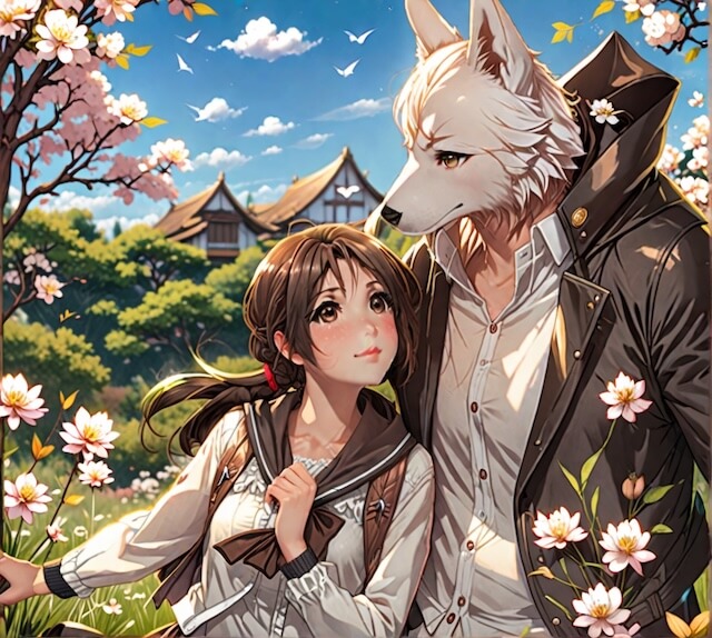 キミと越えて恋になるをAIでイメージ