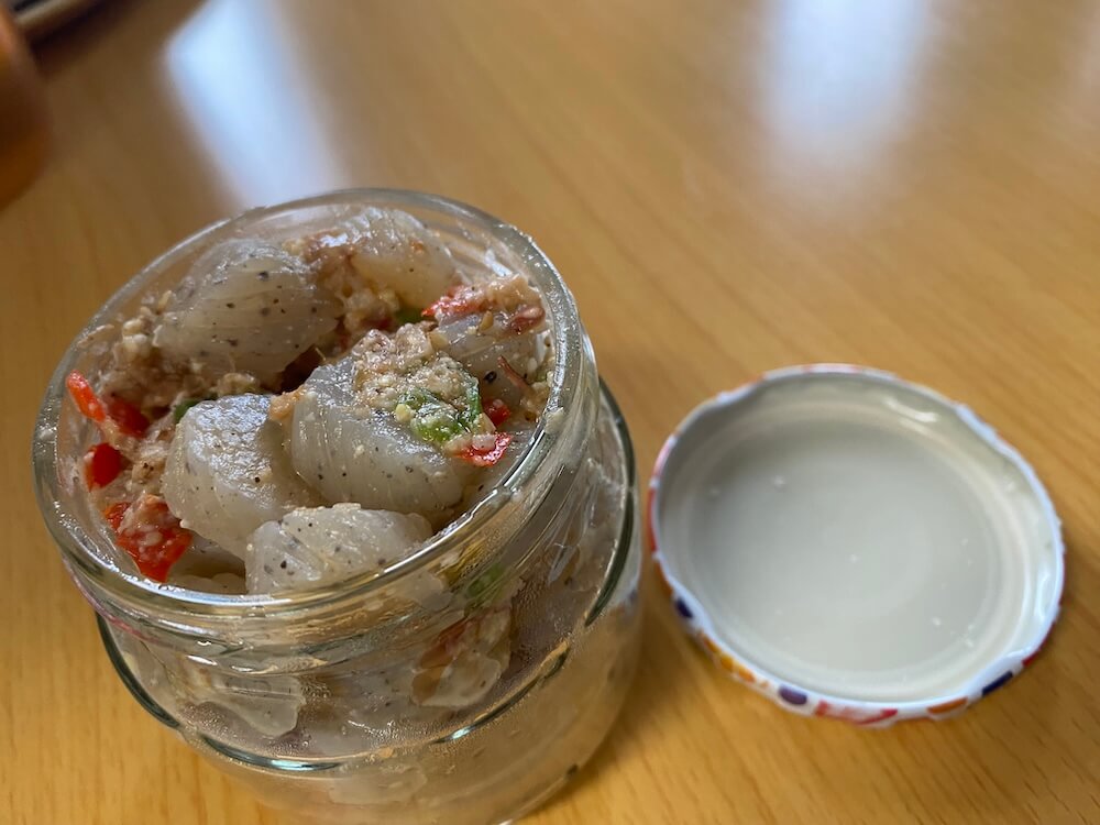 美味しいこんにゃくとピーマンの胡麻味噌和え