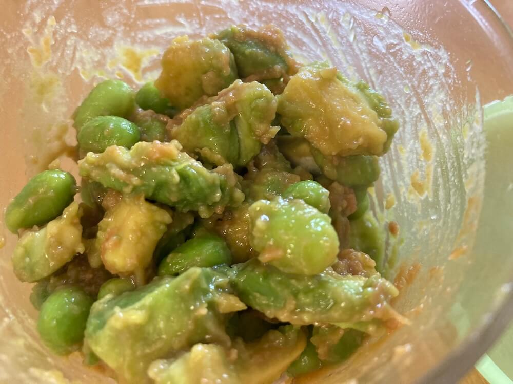 枝豆アボカドサラダ