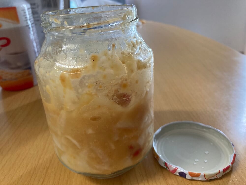 大根の甘味噌漬けが美味しい