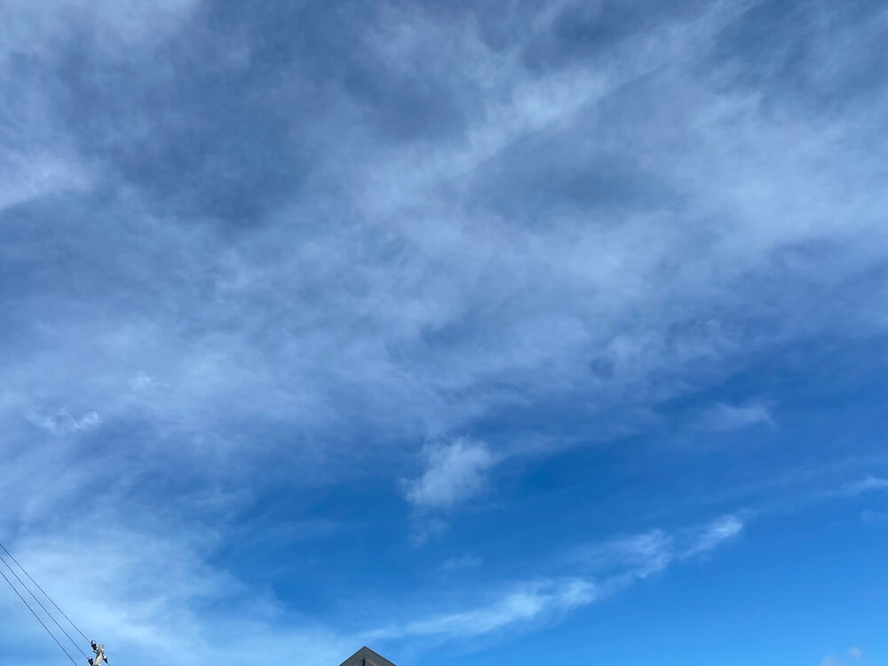キレイな空