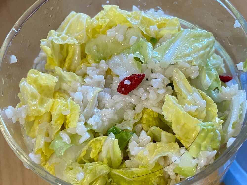 白菜の塩麹漬け